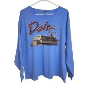 DELTA Long Sleeve Shirt Women's Size L